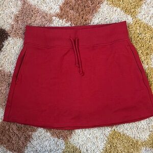 Red Women's Skort NWOT